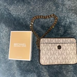 Michael kors chain card case